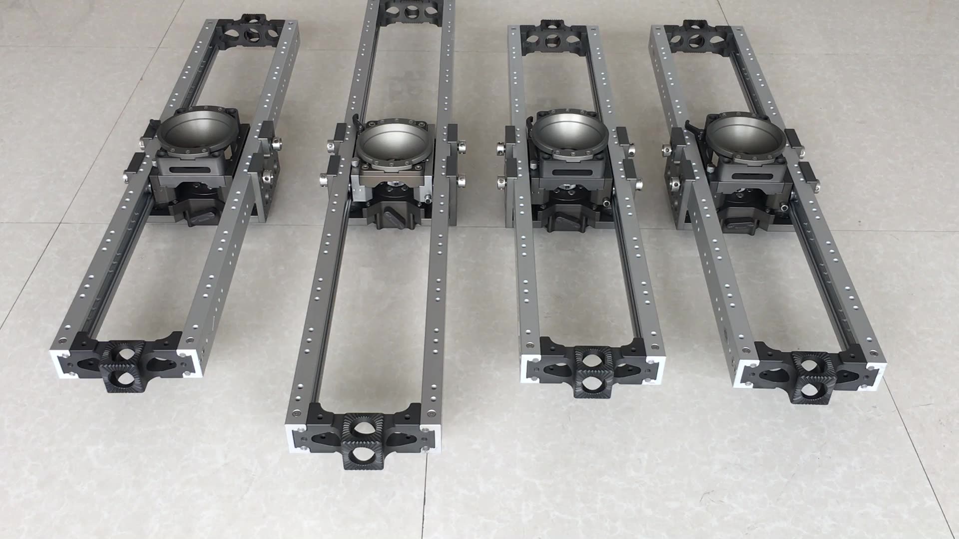 Quality 1/2 Circle Motion Control Motorized Dolly Slider , Aluminum Dslr Camera Dolly for sale