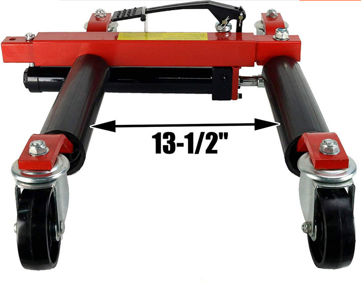 China hydraulic vehilce positioning jack dolly hydraulic car mover on sale