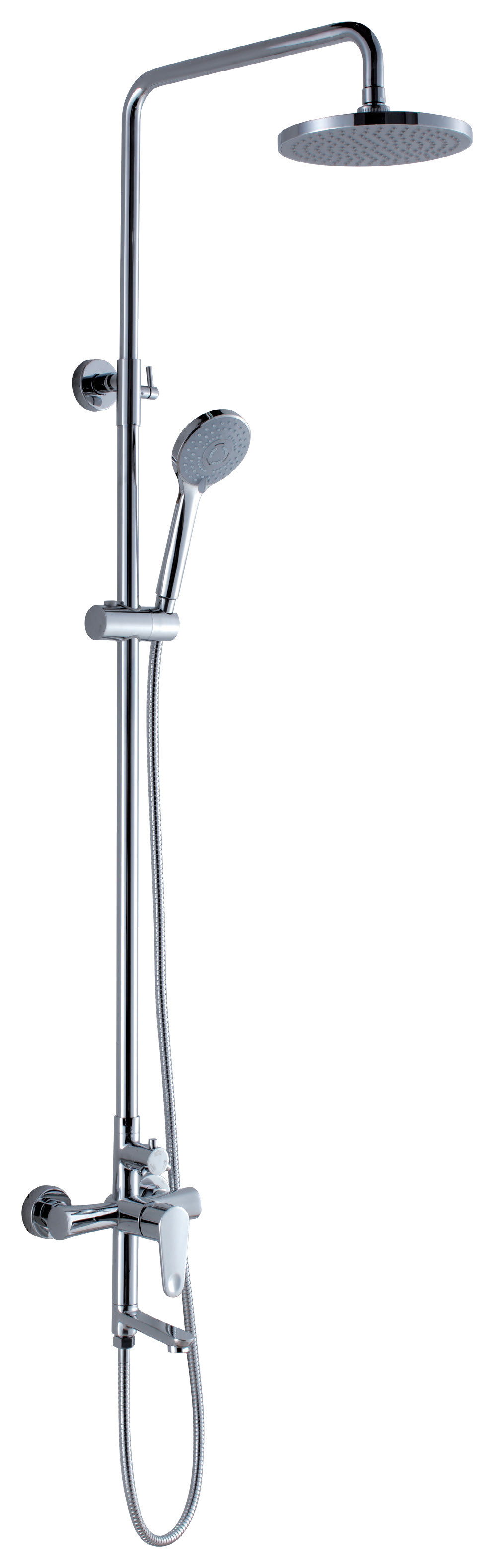 Modern Ceramic Single Handle Tub And Shower Faucet for Bathroom , 8um - 12um Manufactures