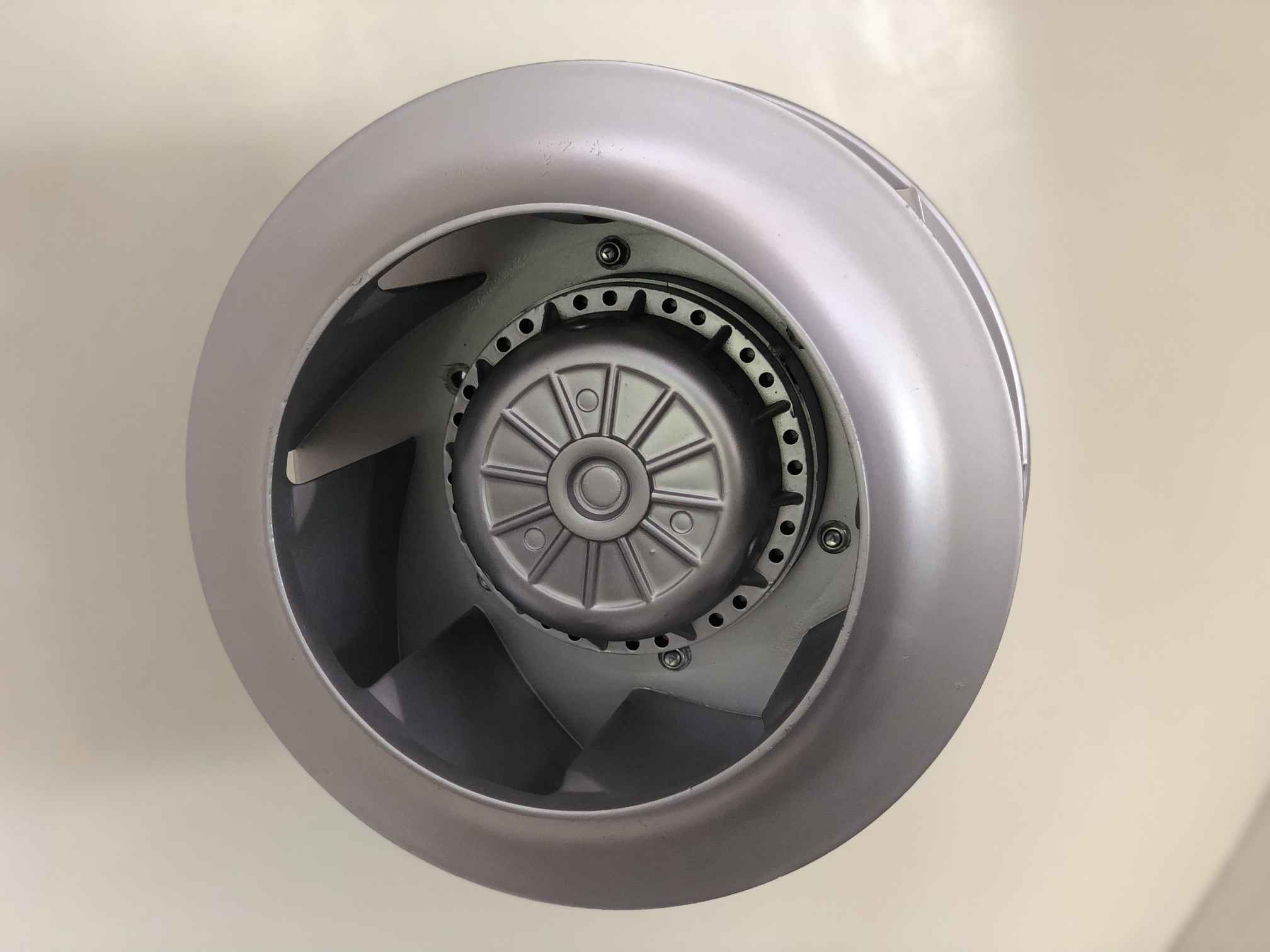 Buy cheap 315mm 1428 rpm Centrifugal Exhaust Fan Single Phase 4 Pole External Rotor Fan from wholesalers