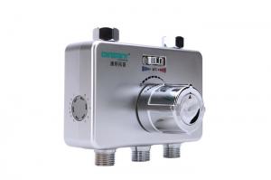  Copper Electroplating Temperature Water Valve , 1/2'' Thermostatic Shower Mixer Valve Manufactures