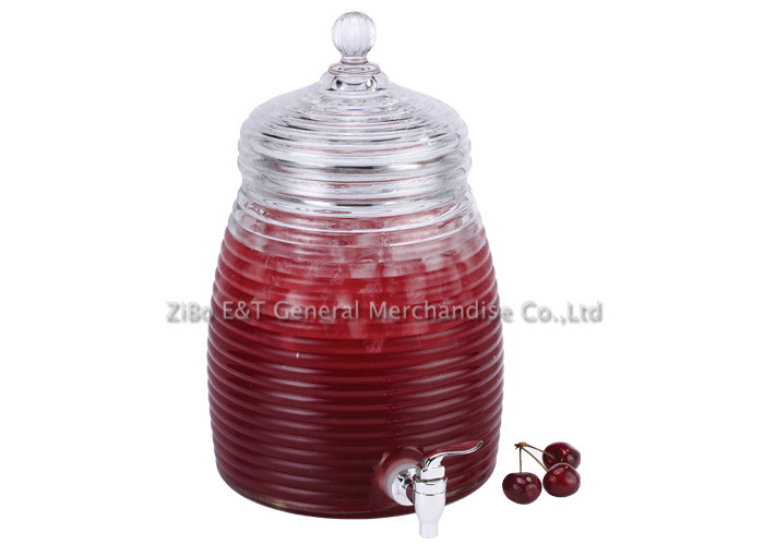 Quality 5.14L Mini Beehive Beverage Dispenser with Plastic Tap for Drinking OEM for sale