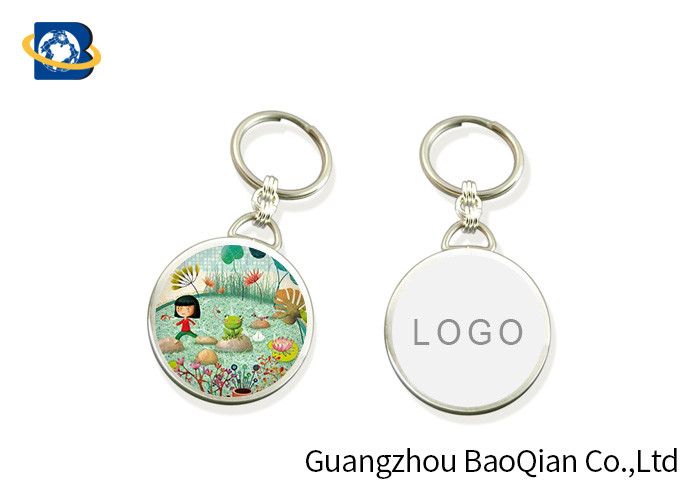  Special Gifts / Premium Custom Printed Keychains , Lenticular Keyring SGS Approval Manufactures