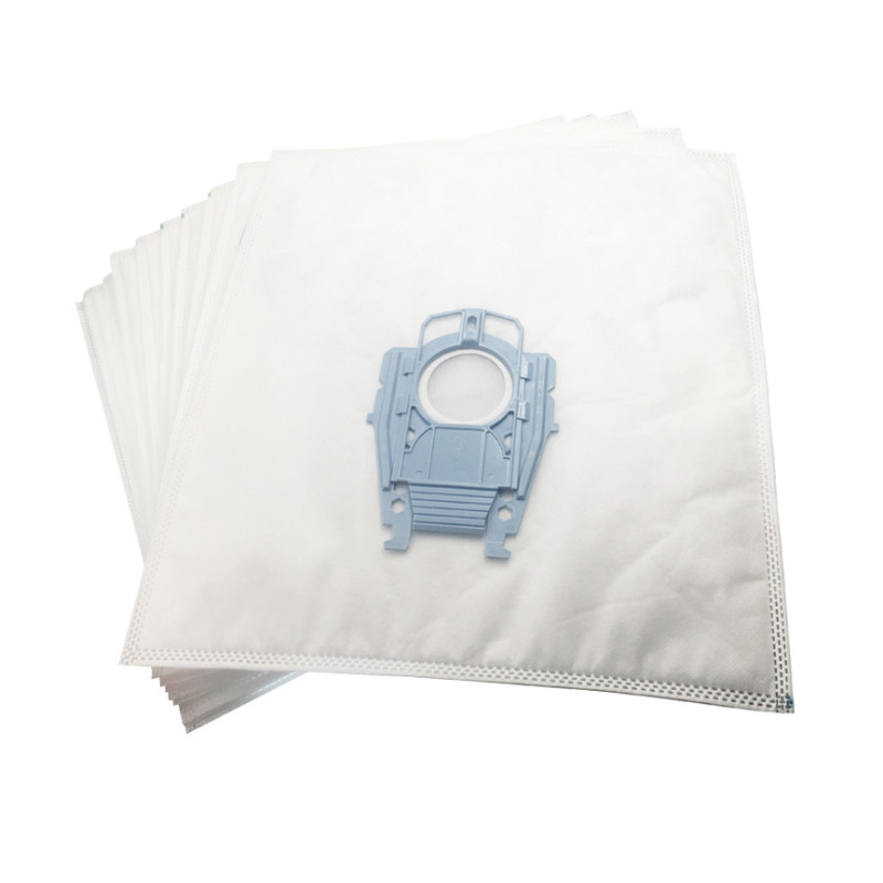 Quality Standard Size vacuum cleaner bag BOSCH Type P 00462587 00468264 White Microns Vac Filter Bags for sale