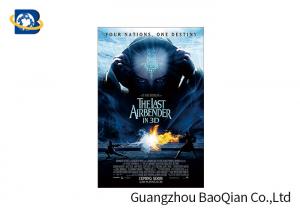  PET 3D Lenticular Poster Printing 3D Movies Posters The Avengers Advertisement Manufactures