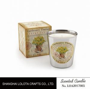  Beautiful Smelling Home Scents Candles , Aromatherapy Soy Candles Amber Fragrance Manufactures