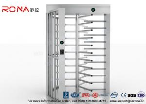  High Security Full Height Turnstile Gate Access Control Stainless Steel Manufactures