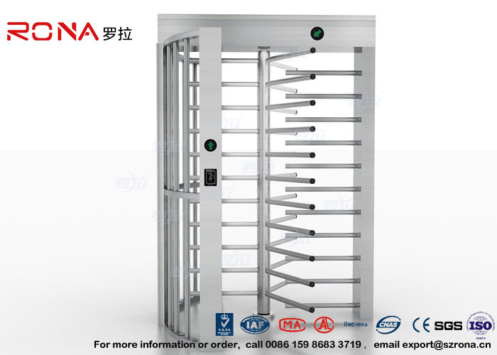  High Security Full High Turnstile Access Control Use for Prison With Stainless Steel Manufactures