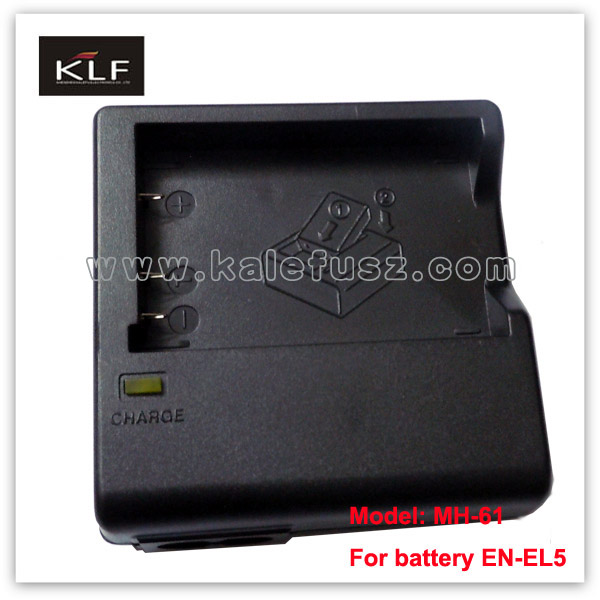 China Digital Camera charger MH-61 for Nikon camera battery EN-EL5 on sale