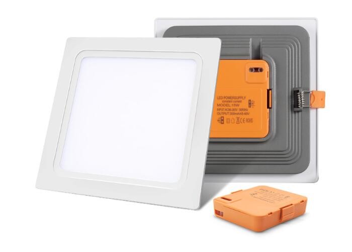  24 W Square LED Slim Panel Light Aluminum 2400LM 3000K Isolated IC Constant Driver Manufactures