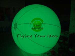  2m PVC Inflatable Advertising Lighting Balloon Crowded Throw For Celebration Day Manufactures