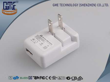  OLP OCP SCP OVP Folding Universal Ac Dc Adapter , White Adapter Ac Dc Manufactures