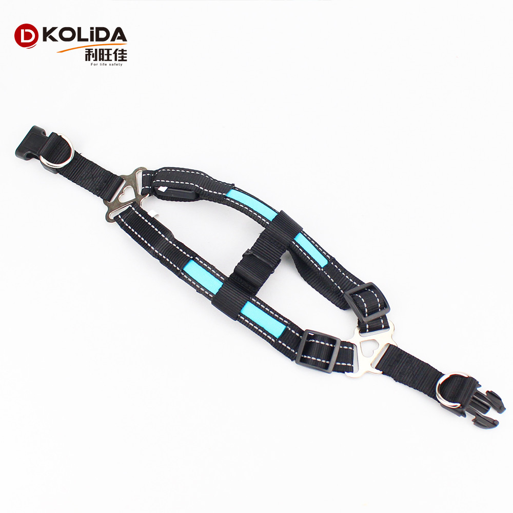 Rechargeable Sport LED Dog Harness Soft With Battery Flashlight
