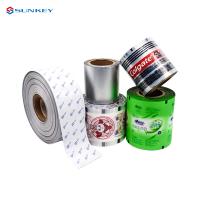 China Clear PP PS PET PE Laminated Film Roll Plastic Cup Sealing Roll Film for sale