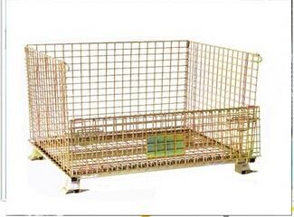 Industrial steel welded wire mesh rack with protection sheet