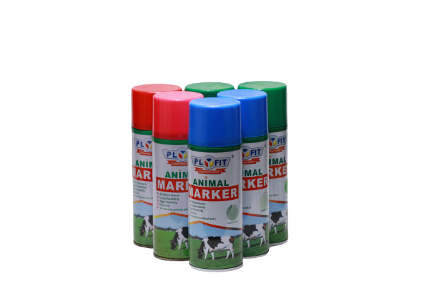  Colors Animal Marking Paint Spray 500ml Livestock Marker Spray For Feeding Manufactures