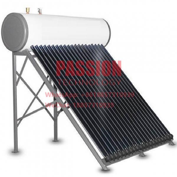 Quality 200L Pressurized Solar Water Heater Roof Mounted Solar Heating Collector for sale