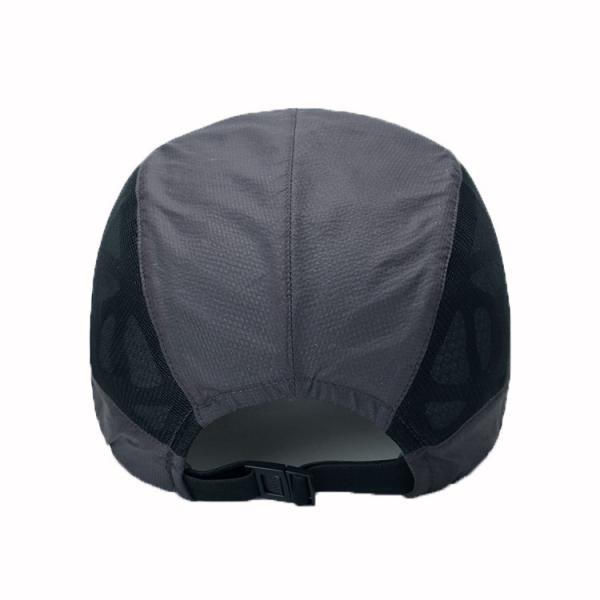 Custom breathable net 5 panel camper hat flare printed dryfit sports cap