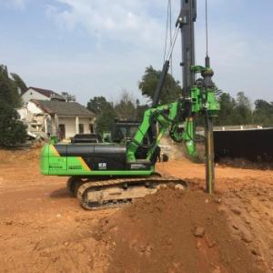 China Pile driving machine Borehole Drilling Hydraulic Piling Rig Machine Max Drilling Diameter 1000mm Depth 22m on sale