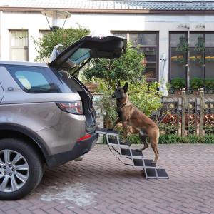  85cm SUVs Dog Car Step Stairs Foldable Anti Slip Collapsible Manufactures