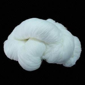China 100% Australia/Iceland wool and acrylic yarn, available in raw white, hank dyed on sale