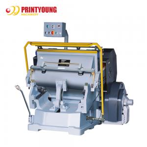 China 4kw Manual Carton Die Cutting Machine Single Pressing Anti Friction on sale