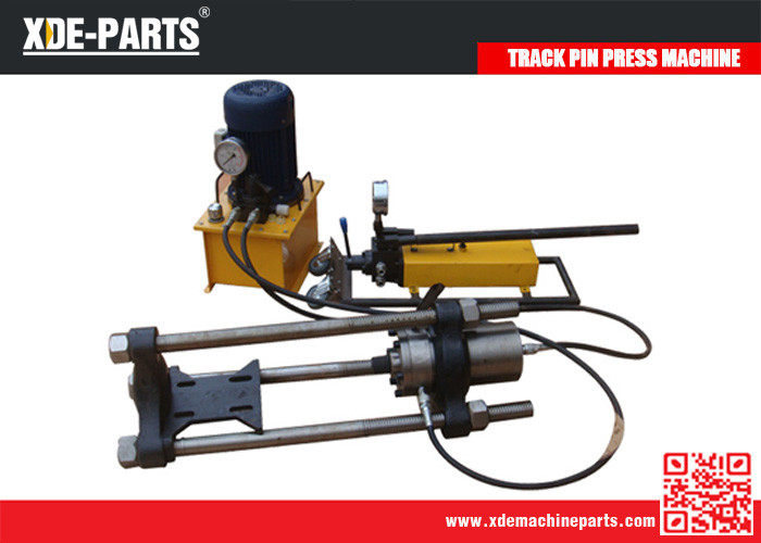  100/150/200Ton Portable Hydraulic Track Link Pin Pusher Machine For Excavator&amp;Dozer Manufactures