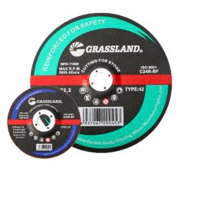  4in 100mm X 6.0mm X 16mm Bonded Abrasive Grinding Wheels For Metal Manufactures
