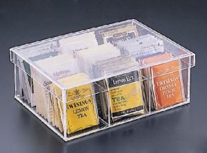  Popular Shape Acrylic  Boxes For Tea Bag Manufactures
