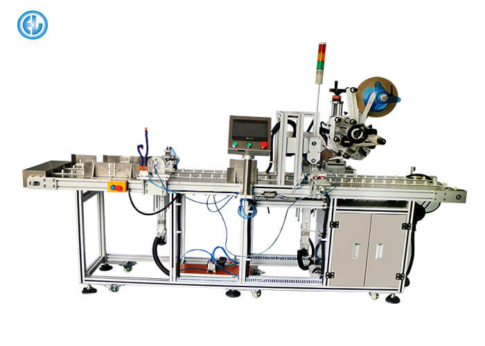  Automatic Filter Flat Labeling Machine Plane Round Custom Size Manufactures
