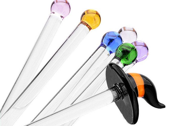 Quality Straight Glass Drinking Straws Borosilicate Glass Customized Service for sale