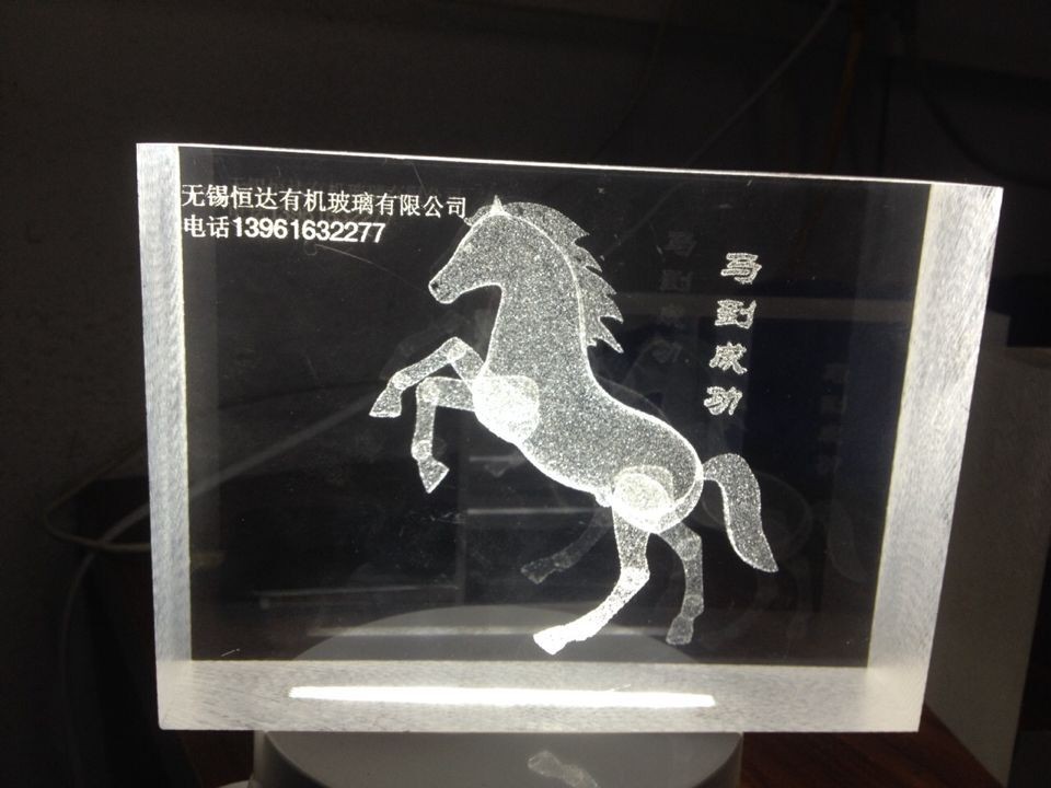  Acrylic 3D laser inner carve Manufactures