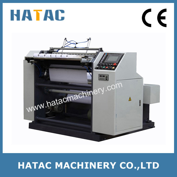 China Computer Paper Roll Slitting and Rewinding Machine,Thermal Paper Slitter Rewinder,Carbonless Paper Slitting Machine on sale