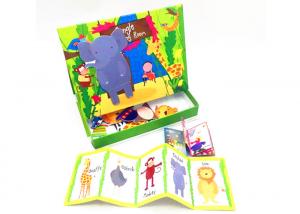 China Funny Childrens Educational Games , Match Game Set Magnet Activities For Kids on sale