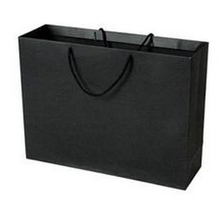  Black Laminated Paper Gift Bags Manufactures