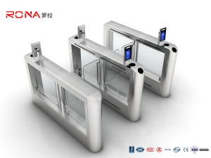  Face Recognition Swing Gate Turnstiles SS304 Automatic Access Control Gate Manufactures