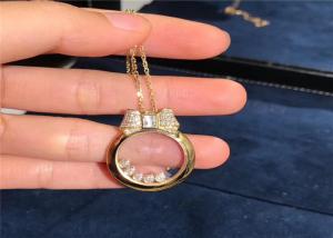  42cm 0.48ct 18k Rose Gold Diamonds Pendant Necklace 795020-5201 Manufactures