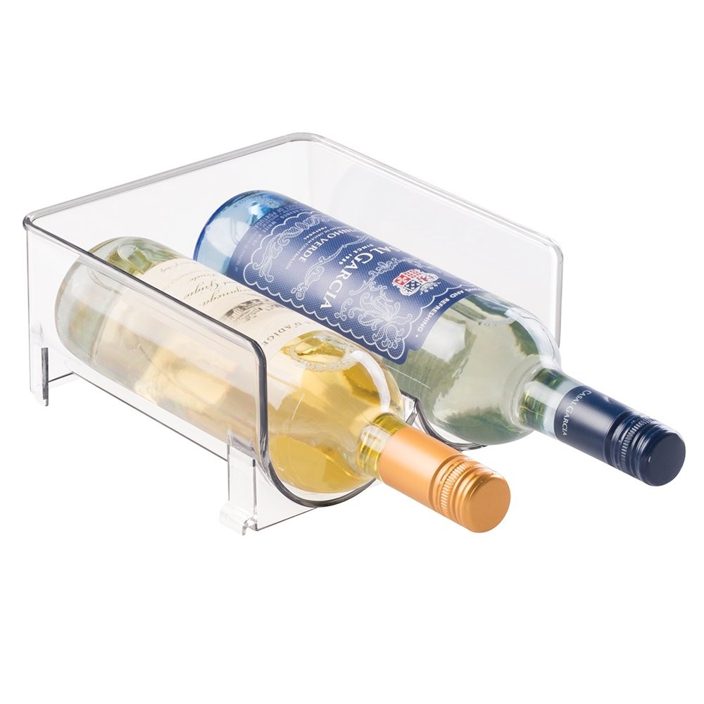 Buy cheap Plastic Acrylic Wine Bottle Holder Impact Resistance For Kitchen Countertops from wholesalers