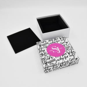  Sharp Edge Lid And Based Luxury Gift Boxes With Insert Cosmetic Packaging Manufactures