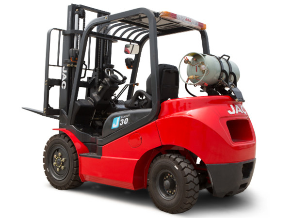  Gas Powered LPG Forklift Trucks 3500KGS Load Capacity 3m - 6m Lift Height Manufactures