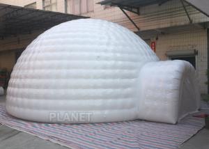 Giant Inflatable Igloo Tent , White 3.5 M Height Inflatable Outdoor Tent Manufactures