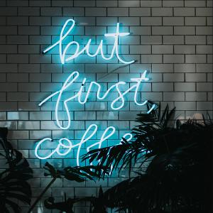  Restaurant Coffee Neon Letter Sign 30-240cm Personalized Manufactures