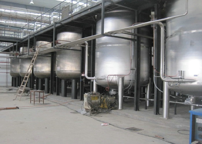 China High Speed Liquid Detergent Making Machine For Packing Liquid Detergent Product on sale