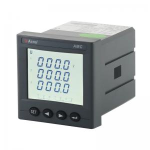  Acrel AMC72L-AV single phase output current 4-20mA with LCD display energy measuring and monitoring RS485 communication Manufactures