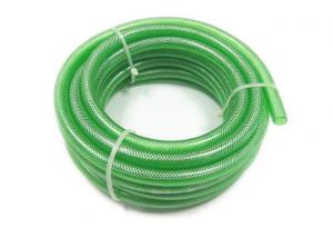 Fiber Clear Braided Pvc Tubing , Plastic Reinforced Hose Explosion Proof