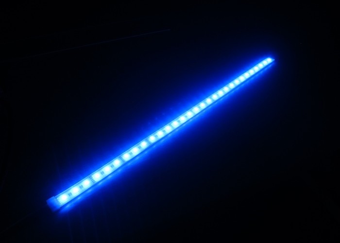  Blue Waterproof LED Strip Lights , 5050 Rgb Led Strip Waterproof Energy Saving Manufactures