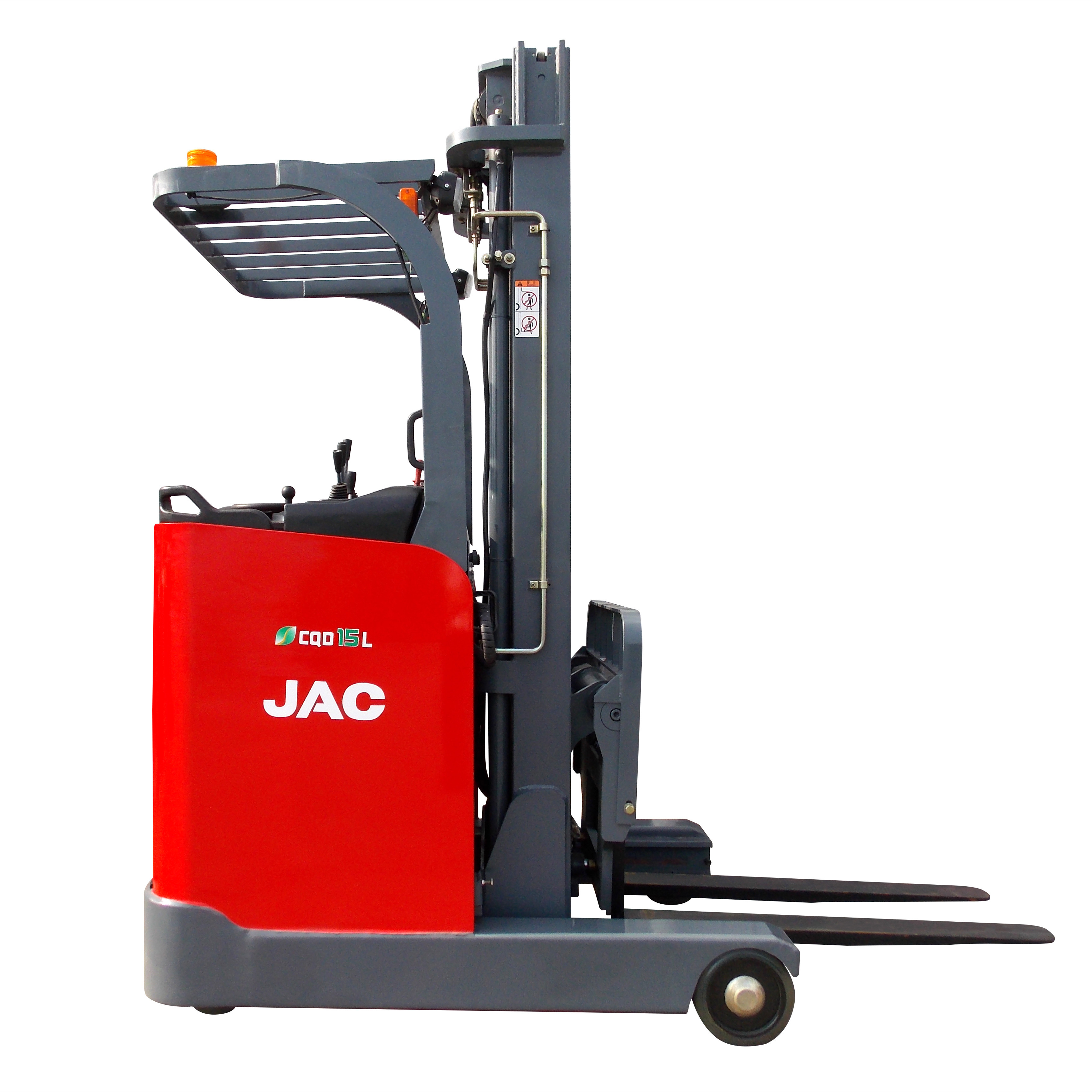 China OEM 1.5 Ton Electric Reach Truck Forklift For Warehouse on sale