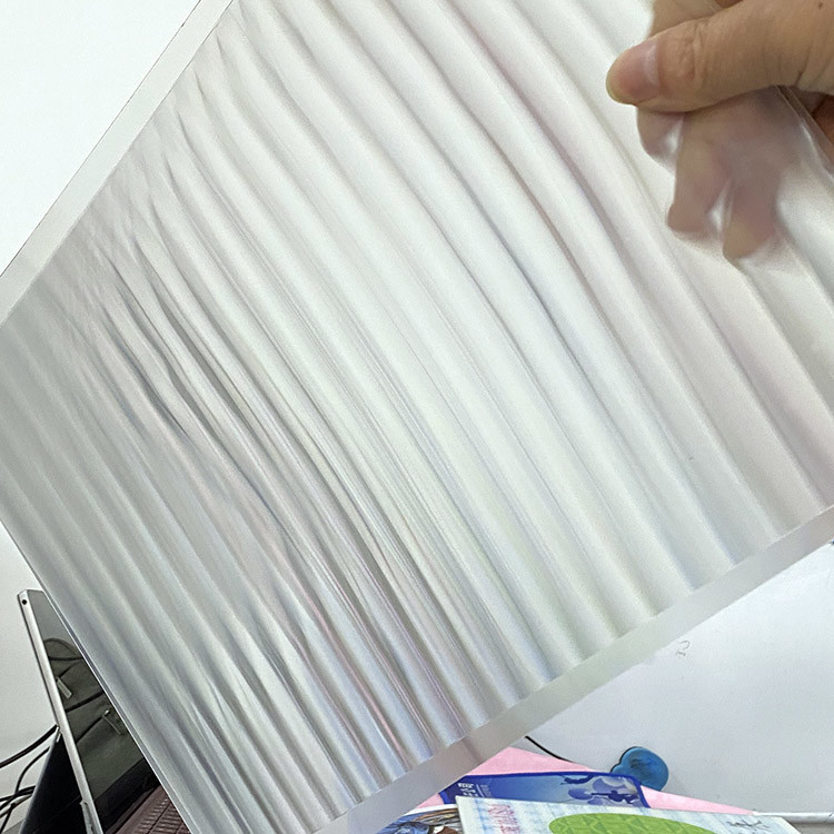 OK3D Widely-used Plastic Lenticular PET Material100 Lpi 3D Film Lenticular Lens Sheet Matericals With High Transparency Manufactures