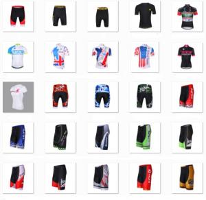  Cycling shorts  and jersey outdoor sports of coolmax active quality with quick-dry Manufactures