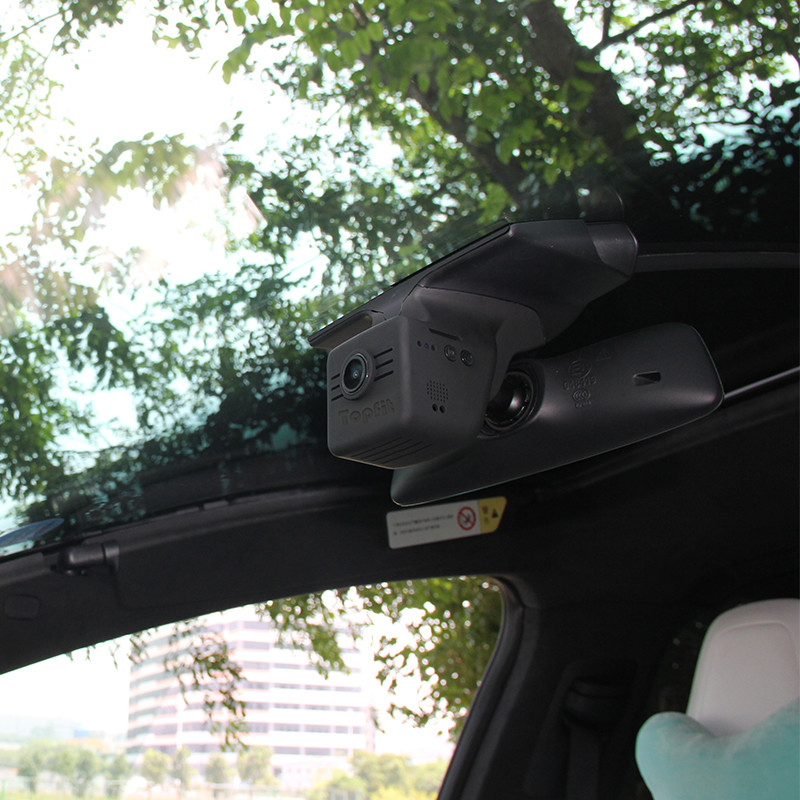  Topfit Customized Car Dash Cam Mini Driving Recorder for Tesla Model X with Autopilot 2.0 System Manufactures